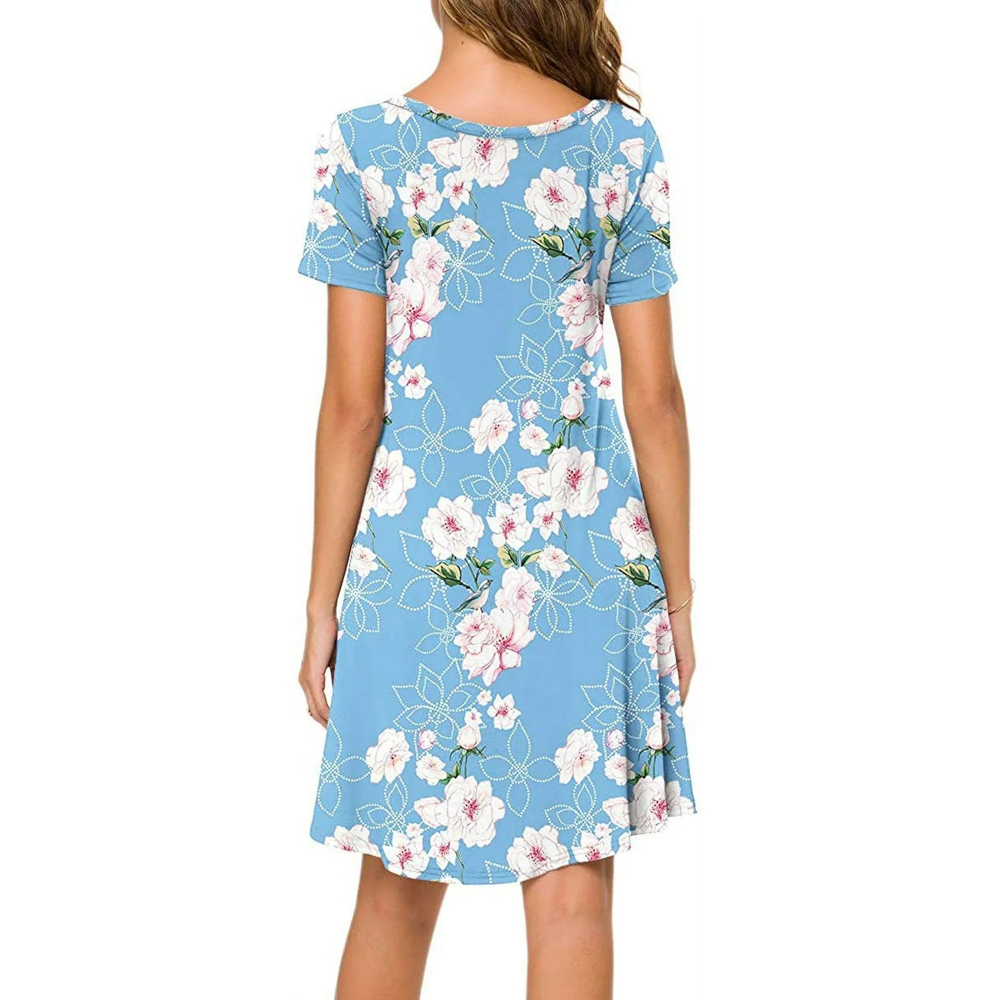 Women's summer casual beach dress
